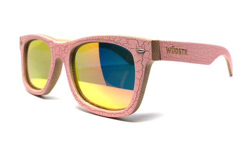 New Bamboo Wayfarer Polarized Sunglasses